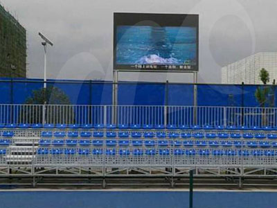 湖北奧體中心彩色LED顯示屏