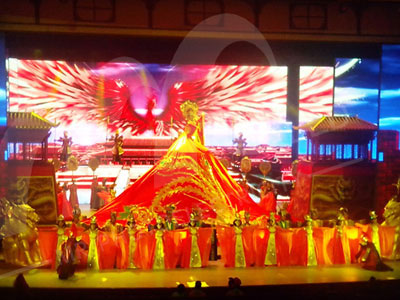 西寧劇院X06彩色LED室內(nèi)顯示屏